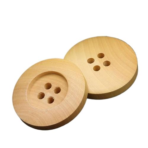 Holzknöpfe, Hemd, Strickjacke, Mantel, Pullover, Bekleidungszubehör, 10 mm - 25 mm (Farbe 5, 11,5 mm - 10 Stück) von Yeydeoe