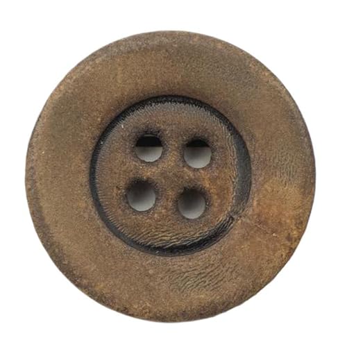 Hornknöpfe für Kleidung und Anzug, 12,5 mm bis 25 mm (Farbe 2, 25 mm - 10 Stück), 10 Stück von Yeydeoe
