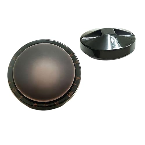 Knöpfe aus Kunstharz, Croissant-Form, für Wollmäntel und handgenähte Pullover, 11,5 mm - 25 mm (Farbe 6, 30,0 mm, 10 Stück) von Yeydeoe
