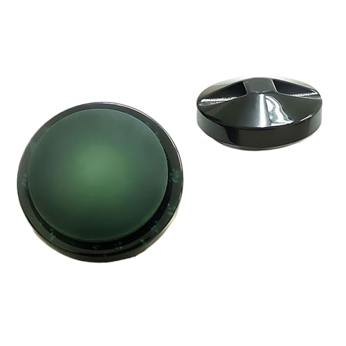 Knöpfe aus Kunstharz, Croissant-Form, für Wollmäntel und handgenähte Pullover, 11,5 mm - 25 mm (Farbe 7, 18,0 mm, 10 Stück) von Yeydeoe