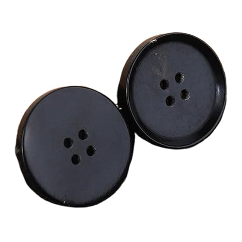 Kunstharzknöpfe, Horn für schwarze und braune Anzüge, Mäntel und Trenchcoat, 10 mm - 28 mm (Farbe 2, 18,0 mm - 10 Stück) von Yeydeoe
