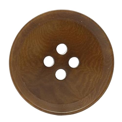 Kunstharzknöpfe, Mantel, Windbreaker, Anzug, dekorative Kleidung, Accessoires, 15 mm - 25 mm (Farbe 2, 20,0 mm - 10 Stück) von Yeydeoe