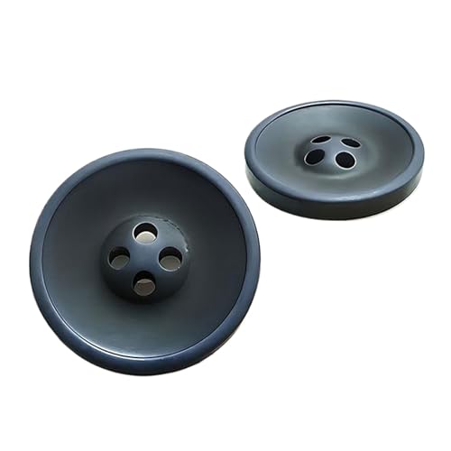 Kunstharzknöpfe, matt, Blütenblatt, vierlochig, 15 mm/17 mm (Farbe 4, 15,0 mm, 10 Stück), 10 Stück von Yeydeoe