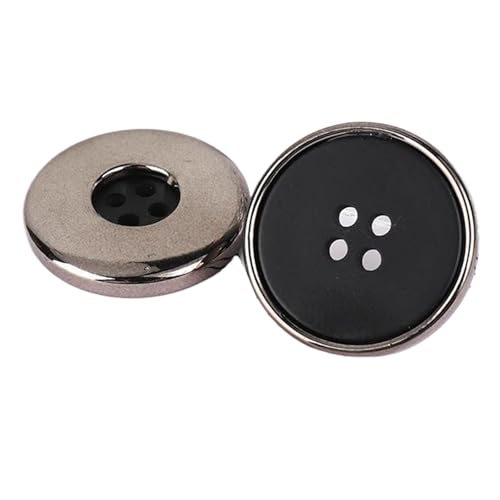 Runde Knöpfe aus Kunstharz für Mäntel und Anzüge, 15 mm, 18 mm, 21 mm, 25 mm, 28 mm (Farbe 2, 25 mm, 10 Stück) von Yeydeoe