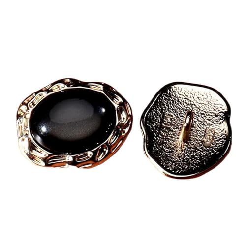 Runde Kristallknöpfe für Damenbekleidung und Oberbekleidung, 17,5 mm - 25 mm (Farbe 2, 17,5 mm - 6 Stück) von Yeydeoe