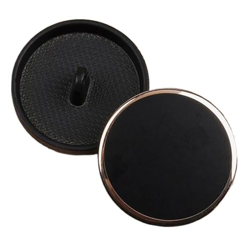 Runde Metallknöpfe für Damenmäntel und Blazer (Farbe 4, 20 mm, 3 Stück) von Yeydeoe