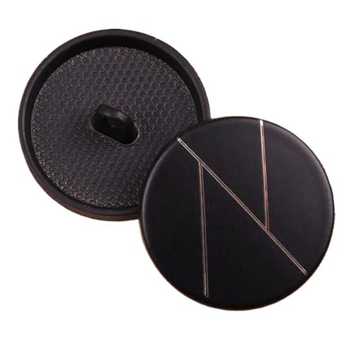 Runde Metallknöpfe für Damenmäntel und Blazer (Farbe 5, 20 mm, 3 Stück) von Yeydeoe