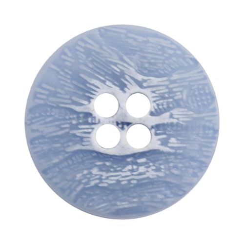 Urea-Knopf-Plissee, unregelmäßige Textur, 15 mm - 25 mm (Farbe 1, 15 mm, 10 Stück) von Yeydeoe