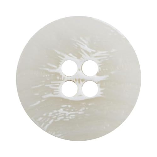 Urea-Knopf-Plissee, unregelmäßige Textur, Mantel-Zubehör, 15 mm - 25 mm (Farbe 6, 15 mm, 10 Stück) von Yeydeoe