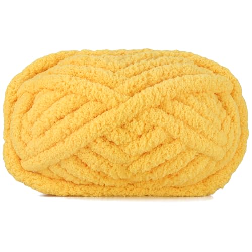 226g Dicke Yarn Zum Handstricken, Diameter 2cm Dicke Yarn Garn Strickgarn, Dicke Yarn Zum HäKeln, Yarn Dickes Garn Flauschig, Dicke Yarn FüR Decke, Grobstrick Weiches Wollgarn Haustier Bett Sofa 226g Dicke Yarn Zum Handstricken, Diameter 2cm Dicke Yarn Garn Strickgarn, Dicke Yarn Zum HäKeln, Yarn Dickes Garn Flauschig, Dicke Yarn FüR Decke, Grobstrick Weiches Wollgarn Haustier Bett Sofa von YeyeCyrilze