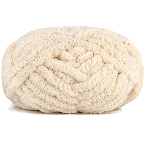 226g Dicke Yarn Zum Handstricken, Diameter 2cm Dicke Yarn Garn Strickgarn, Dicke Yarn Zum HäKeln, Yarn Dickes Garn Flauschig, Dicke Yarn FüR Decke, Grobstrick Weiches Wollgarn Haustier Bett Sofa 226g Dicke Yarn Zum Handstricken, Diameter 2cm Dicke Yarn Garn Strickgarn, Dicke Yarn Zum HäKeln, Yarn Dickes Garn Flauschig, Dicke Yarn FüR Decke, Grobstrick Weiches Wollgarn Haustier Bett Sofa von YeyeCyrilze