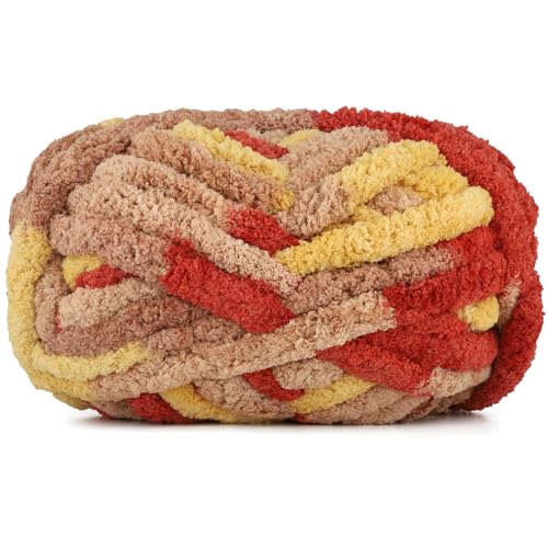Dicke Yarn Zum Handstricken, Diameter 2cm Dicke Yarn Garn Strickgarn, Dicke Yarn Zum HäKeln, Yarn Dickes Garn Flauschig, Dicke Yarn FüR Decke, Grobstrick Weiches Wollgarn Haustier Bett Sofa 226g Dicke Yarn Zum Handstricken, Diameter 2cm Dicke Yarn Garn Strickgarn, Dicke Yarn Zum HäKeln, Yarn Dickes Garn Flauschig, Dicke Yarn FüR Decke, Grobstrick Weiches Wollgarn Haustier Bett Sofa 226g von YeyeCyrilze