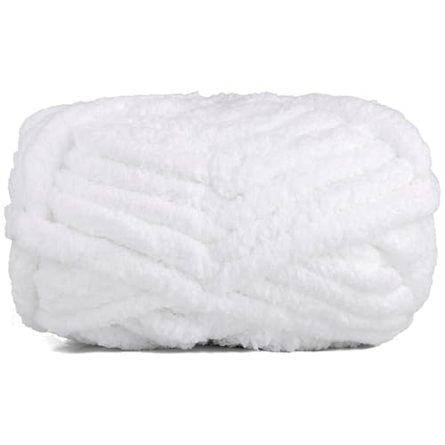 226g Dicke Yarn Zum Handstricken, Diameter 2cm Dicke Yarn Garn Strickgarn, Dicke Yarn Zum HäKeln, Yarn Dickes Garn Flauschig, Dicke Yarn FüR Decke, Grobstrick Weiches Wollgarn Haustier Bett Sofa 226g Dicke Yarn Zum Handstricken, Diameter 2cm Dicke Yarn Garn Strickgarn, Dicke Yarn Zum HäKeln, Yarn Dickes Garn Flauschig, Dicke Yarn FüR Decke, Grobstrick Weiches Wollgarn Haustier Bett Sofa von YeyeCyrilze