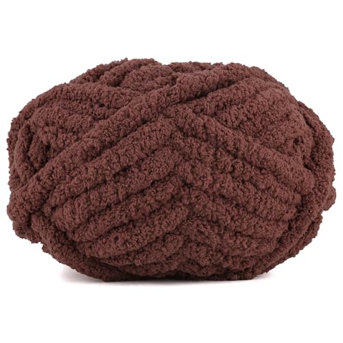 Dicke yarn Zum Handstricken, Diameter 2cm DickeyarnGarn Strickgarn, Dickegarn Zum Häkeln, Dickes Garn Flauschig, DickeyarnFür Decke, Grobstrick Weiches Wollgarn Haustier Bett Sofa von YeyeCyrilze