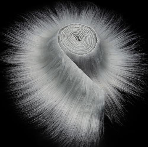 Furry Faux Precut Strips 2x60 Zoll Kunstleder Plüsch Weiß Pelz Fell Stoff Fluffy Craft Plüschstoff fur Beard Santa Hair Dwarf DIY Dekoration Kunstfell Basteln Weihnachts Furry Faux Precut Strips 2x60 Zoll Kunstleder Plüsch Weiß Pelz Fell Stoff Fluffy Craft Plüschstoff fur Beard Santa Hair Dwarf DIY Dekoration Kunstfell Basteln Weihnachts von YeyeCyrilze
