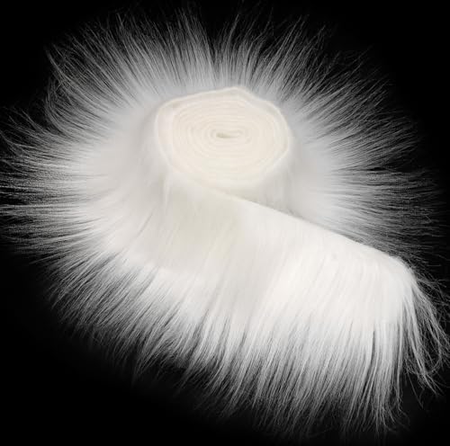 Furry Faux Precut Strips 2x60 Zoll Kunstleder Plüsch Weiß Pelz Fell Stoff Fluffy Craft Plüschstoff fur Beard Santa Hair Dwarf DIY Dekoration Kunstfell Basteln Weihnachts Furry Faux Precut Strips 2x60 Zoll Kunstleder Plüsch Weiß Pelz Fell Stoff Fluffy Craft Plüschstoff fur Beard Santa Hair Dwarf DIY Dekoration Kunstfell Basteln Weihnachts von YeyeCyrilze