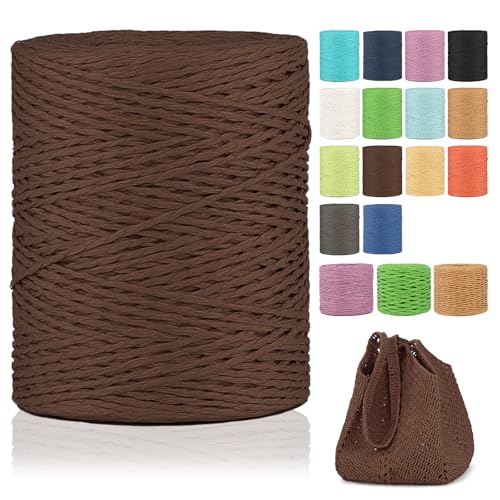 Raffia Garn Zum Häkeln,2mm X 300m Natur Bast,papierdraht zum basteln,weich Geflochtenes Papiergarn Bast Band Natur geschenkband,papiergarn zum häkelgarn für körbe,Häkeltasche,Hüte Raffia Garn Zum Häkeln,2mm X 300m Natur Bast,papierdraht zum basteln,weich Geflochtenes Papiergarn Bast Band Natur geschenkband,papiergarn zum häkelgarn für körbe,Häkeltasche,Hüte von YeyeCyrilze
