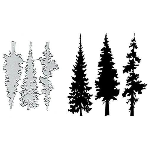 3 x Baum-Metall-Stanzformen für Kartenherstellung, Frühlings-Weihnachtsbaum-Karten-Stanzformen, Stanzschablonen, DIY, Scrapbooking, Album, dekorative Prägung, Papier, Karten, Prägung, Handwerk 3 x Baum-Metall-Stanzformen für Kartenherstellung, Frühlings-Weihnachtsbaum-Karten-Stanzformen, Stanzschablonen, DIY, Scrapbooking, Album, dekorative Prägung, Papier, Karten, Prägung, Handwerk von Yeyert