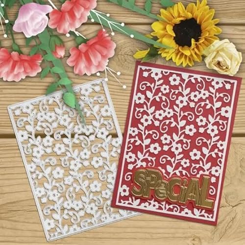 Metall-Stanzformen, Blumenhintergrund, Motiv: Frohe Weihnachten, Blumenblätter, Stanzschablonen, DIY, Scrapbooking, dekorative Prägung, Papier, Scrapbooking, Kartenherstellung Metall-Stanzformen, Blumenhintergrund, Motiv: Frohe Weihnachten, Blumenblätter, Stanzschablonen, DIY, Scrapbooking, dekorative Prägung, Papier, Scrapbooking, Kartenherstellung von Yeyert