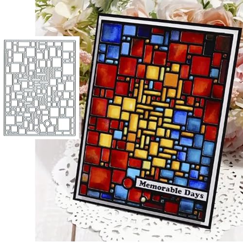Metall-Stanzformen für Kartenherstellung, Weihnachten, quadratischer Rahmen, Kartenstanzformen, Schablonen, DIY, Scrapbooking, Album, dekorative Prägung, Papier, Karten, Prägung, Handwerk Metall-Stanzformen für Kartenherstellung, Weihnachten, quadratischer Rahmen, Kartenstanzformen, Schablonen, DIY, Scrapbooking, Album, dekorative Prägung, Papier, Karten, Prägung, Handwerk von Yeyert