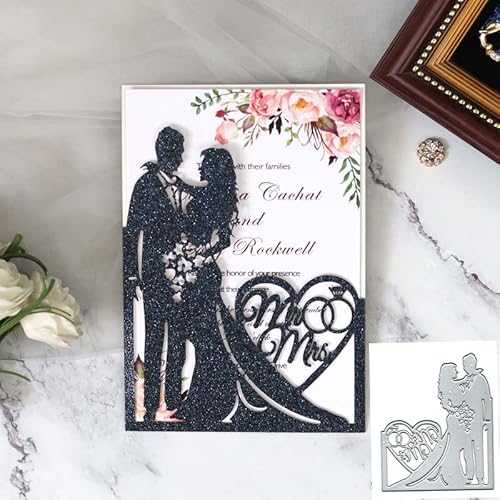 Metall-Stanzformen für Liebespaare, Hochzeitseinladungen, Briefe, Herz, Liebe, Blume, Blatt, Stanzschablonen, DIY, Scrapbooking, dekorative Prägung, Papier, Scrapbooking, Kartenherstellung Metall-Stanzformen für Liebespaare, Hochzeitseinladungen, Briefe, Herz, Liebe, Blume, Blatt, Stanzschablonen, DIY, Scrapbooking, dekorative Prägung, Papier, Scrapbooking, Kartenherstellung von Yeyert
