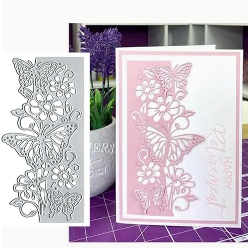 Metall-Stanzformen mit Schmetterlingsspitze, Weihnachtsblumen, Blätter, Schmetterling, Stanzschablonen, DIY, Scrapbooking, dekorative Prägung, Papier, Scrapbooking, Kartenherstellung Metall-Stanzformen mit Schmetterlingsspitze, Weihnachtsblumen, Blätter, Schmetterling, Stanzschablonen, DIY, Scrapbooking, dekorative Prägung, Papier, Scrapbooking, Kartenherstellung von Yeyert