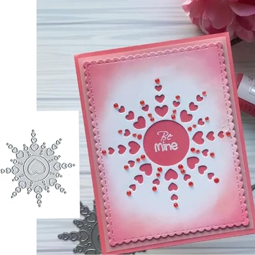Metall-Stanzformen zum Valentinstag, Liebe, Feuerwerk, Herzform, Blume, Stanzschablonen für Bastelarbeiten, Einladungskarten, Scrapbooking, Alben, dekorative Prägepapier-Stanzformen, Kartenherstellung Metall-Stanzformen zum Valentinstag, Liebe, Feuerwerk, Herzform, Blume, Stanzschablonen für Bastelarbeiten, Einladungskarten, Scrapbooking, Alben, dekorative Prägepapier-Stanzformen, Kartenherstellung von Yeyert