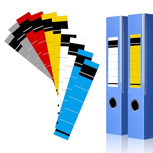 Yezirzax 50 Stück Ordnerrücken Selbstklebend, 5 Farben 19×3.6cm Breit Ordner Rückenschilder Ordner Beschriftung Etiketten Rückenschilder Selbstklebend für 5-6 cm Breit Ordner (19x3,6cm Mehrfarbig) Yezirzax 50 Stück Ordnerrücken Selbstklebend, 5 Farben 19×3.6cm Breit Ordner Rückenschilder Ordner Beschriftung Etiketten Rückenschilder Selbstklebend für 5-6 cm Breit Ordner (19x3,6cm Mehrfarbig) von Yezirzax