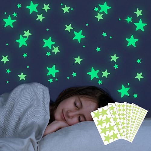 Yezirzax Leuchtsterne Kinderzimmer, 504 Leuchtsterne Selbstklebend Leuchtende Sterne Aufkleber Sternenhimmel Wandsticker für Kinder Kindergarten Schlafzimmer Wohnzimmer Yezirzax Leuchtsterne Kinderzimmer, 504 Leuchtsterne Selbstklebend Leuchtende Sterne Aufkleber Sternenhimmel Wandsticker für Kinder Kindergarten Schlafzimmer Wohnzimmer von Yezirzax