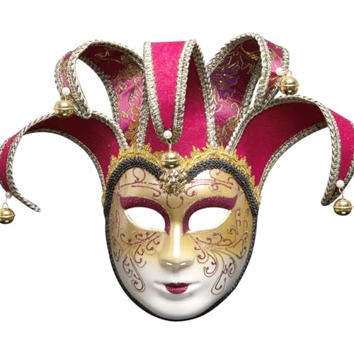 Yfenglhiry Maskerade Vollgesichtskostüm, Cosplay, Verkleidung, Zubehör für Karneval, Party, Halloween, Maskerade für Herren, Halloween von Yfenglhiry