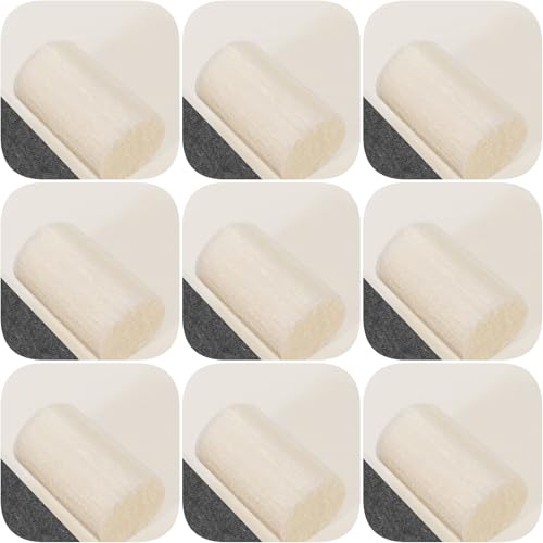 Knüpfgarn-Set, vorgeschnittenes Teppichgarn für Häkelbündel, Tapisserie, Bastelarbeiten, Erwachsene, Anfänger, Teppichherstellung, 10 Rollen # Weiß, 10 Rollen von Yglnden