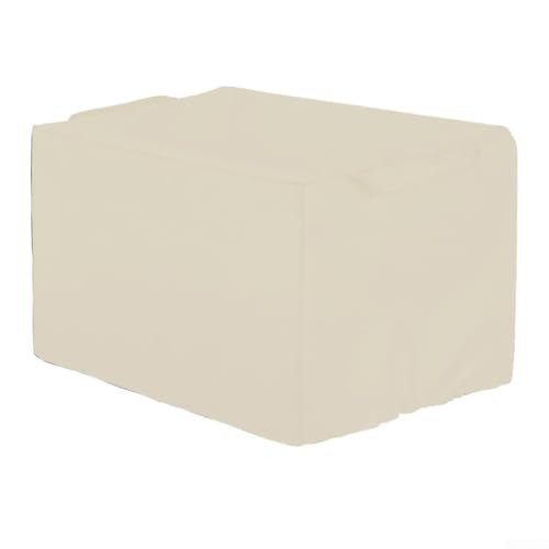 Hitzepressmaschinen-Abdeckung mit wasserdichtem und staubdichtem 210D-Oxford-Gewebe, verstellbarem Kordelzug an der Unterseite und zentralem Griff für einfaches Anbringen und Entfernen (beige) von Yhenlovtt