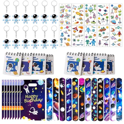 62 Stück Astronaut Kindergeburtstag Mitgebsel,Weltraum Kinder Party Geburtstagsdeko,Space Mitgebsel mit Schlüsselanhänger Geschenktüten Sticker Notizbuch, für Weltraum Kindergeburtstag Weltraum Deko 62 Stück Astronaut Kindergeburtstag Mitgebsel,Weltraum Kinder Party Geburtstagsdeko,Space Mitgebsel mit Schlüsselanhänger Geschenktüten Sticker Notizbuch, für Weltraum Kindergeburtstag Weltraum Deko von Yhjxly