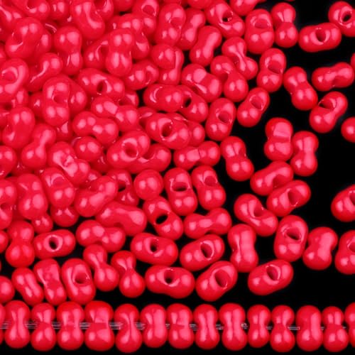 1000 Stück Glasperlen 6x3mm Erdnuss Perlen für Armbänder, Kleine Perlen zum Auffädeln Erdnussform Armband Perlen Zwischenperlen für Schmuckherstellung Handwerk 1000 Stück Glasperlen 6x3mm Erdnuss Perlen für Armbänder, Kleine Perlen zum Auffädeln Erdnussform Armband Perlen Zwischenperlen für Schmuckherstellung Handwerk von Yholin