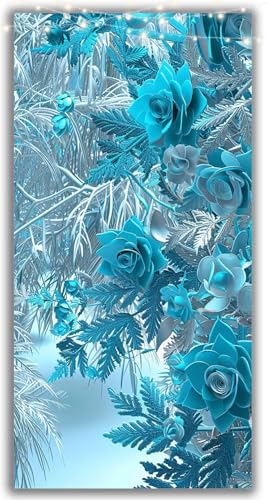 Diamond Painting Anlage, Diamond Painting Erwachsene Blumen(2) Full Drill Bastelset Erwachsene Anfänger, DIY Diamant Kunst Malerei Stickerei Set Kreuzstich Geschenke, Deko Wohnzimmer 60x30CM Y2-1066 von Yhoonn
