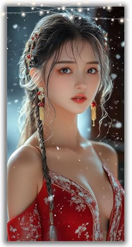 Diamond Painting Chinesischer Stil, Diamond Painting Erwachsene Frau Full Drill Bastelset Erwachsene Anfänger, DIY Diamant Kunst Malerei Stickerei Kreuzstich Geschenke,Deko Wohnzimmer 140x70CM Y2-1360 von Yhoonn