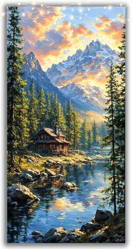 Diamond Painting Kiefer, Diamond Painting Erwachsene Anlage Full Drill Bastelset Erwachsene Anfänger, DIY Diamant Kunst Malerei Stickerei Kreuzstich Arts als Geschenke, Deko Wohnzimmer 30x15CM Y2-1051 Diamond Painting Kiefer, Diamond Painting Erwachsene Anlage Full Drill Bastelset Erwachsene Anfänger, DIY Diamant Kunst Malerei Stickerei Kreuzstich Arts als Geschenke, Deko Wohnzimmer 30x15CM Y2-1051 von Yhoonn