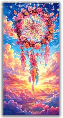 Diamond Painting Wolke, Diamond Painting Erwachsene Traumfänger Full Drill Bastelset Erwachsene Anfänger, DIY Diamant Kunst Malerei Stickerei Set Kreuzstich Geschenke, Deko Wohnzimmer 60x30CM Y2-1045 Diamond Painting Wolke, Diamond Painting Erwachsene Traumfänger Full Drill Bastelset Erwachsene Anfänger, DIY Diamant Kunst Malerei Stickerei Set Kreuzstich Geschenke, Deko Wohnzimmer 60x30CM Y2-1045 von Yhoonn