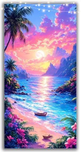 Diamond Painting XXL 30x15CM Diamant Painting Bilder Wolke Diamond Art Erwachsene Kinder Anfänger, DIY Diamanten Malerei Kreuzstich Bastelset Basteln Entspannung Geschenk Mädchen Kokosnussbaum Y2-1071 Diamond Painting XXL 30x15CM Diamant Painting Bilder Wolke Diamond Art Erwachsene Kinder Anfänger, DIY Diamanten Malerei Kreuzstich Bastelset Basteln Entspannung Geschenk Mädchen Kokosnussbaum Y2-1071 von Yhoonn