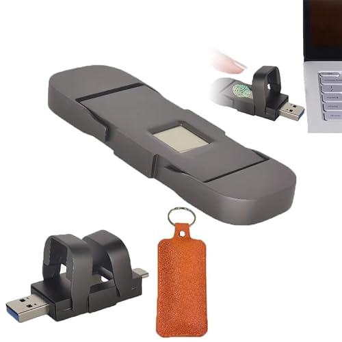 YhsPkh USB-Flash-Laufwerk Zum Entsperren per Fingerabdruck – Schnelle übertragung, Verschlüsseltes USB-Laufwerk Mit Großer Kapazität, Verschlüsselter Speicherriegel Mit 500 Mbit/S Black-512GB YhsPkh USB-Flash-Laufwerk Zum Entsperren per Fingerabdruck – Schnelle übertragung, Verschlüsseltes USB-Laufwerk Mit Großer Kapazität, Verschlüsselter Speicherriegel Mit 500 Mbit/S Black-512GB von YhsPkh