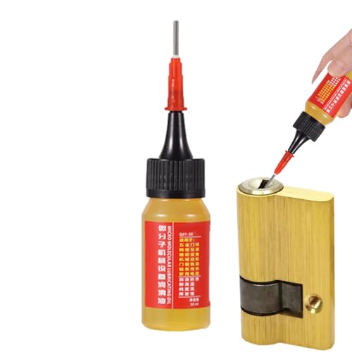 Schmiermittel für Türscharniere | 30 ml Schmiermittel für die Fahrradkette | Resistent Multifunktion mechanisches Fett zur Reparatur von Schlösser Motorräder Nähmaschinen Garagenwerkzeuge Schmiermittel für Türscharniere | 30 ml Schmiermittel für die Fahrradkette | Resistent Multifunktion mechanisches Fett zur Reparatur von Schlösser Motorräder Nähmaschinen Garagenwerkzeuge von Yhsioaklo