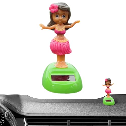 Solar Dancing Hawaii Girl, Solar Powered Hawaii Girl Figur für Auto, tanzende Figur, Auto Dashboarddekor, Tischdekorationen für Urlaubsfeiertagsfeiern im Freien im Freien Solar Dancing Hawaii Girl, Solar Powered Hawaii Girl Figur für Auto, tanzende Figur, Auto Dashboarddekor, Tischdekorationen für Urlaubsfeiertagsfeiern im Freien im Freien von Yhsioaklo