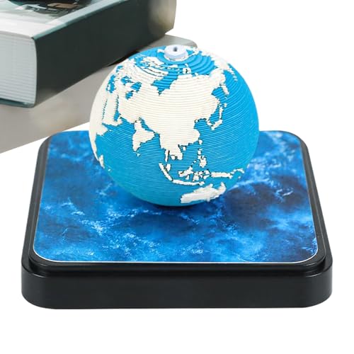 Yhsioaklo 3D Schreibtischkalender | 3D Papier Skulptur Kalender 2026 Notizblock,Kreativer Schreibtischschmuck Erde Design Schreibwaren Für Jugendliche Und Erwachsene von Yhsioaklo