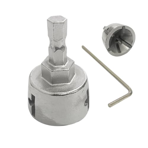 Yhsioaklo Entgratwerkzeug - Robustes Außenkanten-Entgratwerkzeug - Reparaturgewinde-Fräser Für Kupfer Stahl Aluminium Schrauben Stangen Rohre von Yhsioaklo