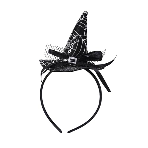 Yhsioaklo Halloween Witch Hat Strip | Halloween Stirnbänder | Halloween Witch's Hexe Haircut Mini Cup | Hexenbanner für Halloween -Kostümfeier, Rollenspiele -Spiele Yhsioaklo Halloween Witch Hat Strip | Halloween Stirnbänder | Halloween Witch's Hexe Haircut Mini Cup | Hexenbanner für Halloween -Kostümfeier, Rollenspiele -Spiele von Yhsioaklo