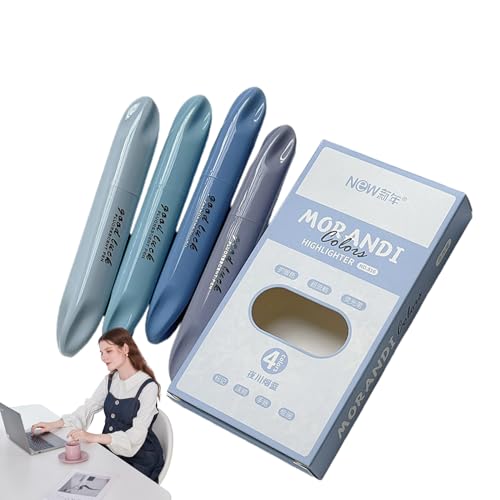 Yhsioaklo Highlighter Stifte | 4 Stücke Tip Highlighter Stifte | Glatter ästhetischer farbiger Marker Stift, Augenschutz Marker für Journaling Hervorhebungsplaner Notizen Yhsioaklo Highlighter Stifte | 4 Stücke Tip Highlighter Stifte | Glatter ästhetischer farbiger Marker Stift, Augenschutz Marker für Journaling Hervorhebungsplaner Notizen von Yhsioaklo