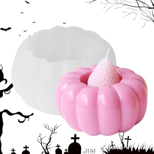 Yhsioaklo Kerzenständer-Kerzenhalter-Form, Kürbis-Kerzenhalter-Form | Kürbis Kerzenständer Gießharzform | Halloween-Kerzentablett, Epoxidharz-Gussform für ästhetische Schreibtischdekoration Yhsioaklo Kerzenständer-Kerzenhalter-Form, Kürbis-Kerzenhalter-Form | Kürbis Kerzenständer Gießharzform | Halloween-Kerzentablett, Epoxidharz-Gussform für ästhetische Schreibtischdekoration von Yhsioaklo