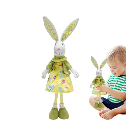 Yhsioaklo Osterhase Tischdeko, Osterhase Deko - Osterfigur stehend Osterdeko Hase - Niedliche Dekofiguren für Tischmitte Wohnzimmer Yhsioaklo Osterhase Tischdeko, Osterhase Deko - Osterfigur stehend Osterdeko Hase - Niedliche Dekofiguren für Tischmitte Wohnzimmer von Yhsioaklo