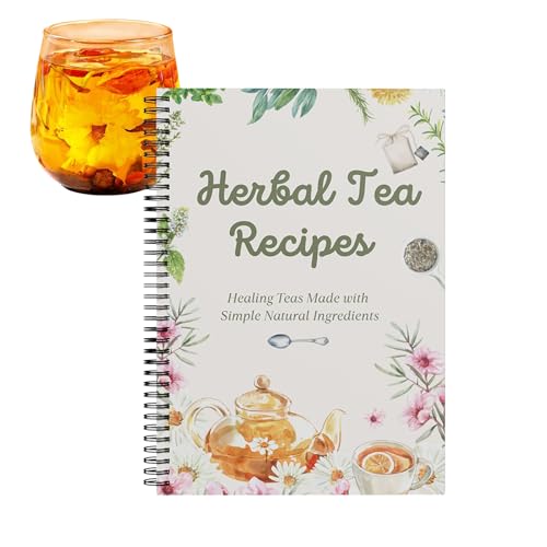Yhsioaklo Tea Recipe Notizbuch,Tee Brähanleitung für Anfänger - Schritt-für-Schritt Handbuch Beschreibbares Notizbuch für Zuhause Pendeln Schule Reisen Unterricht Erwachsene von Yhsioaklo