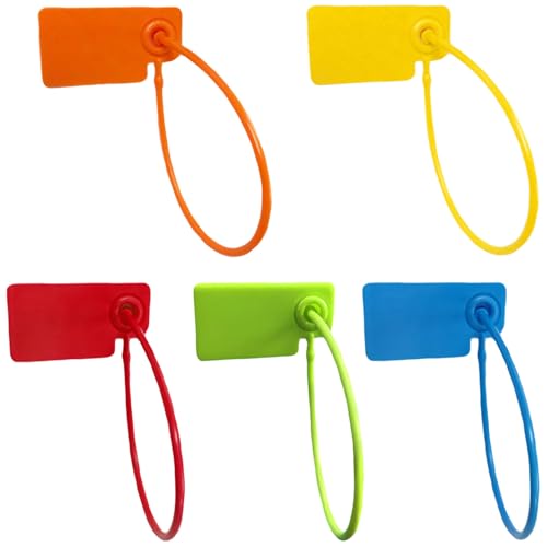 100 Stück Plomben, Beschriftungsschilder, Schlüssel Markierung, Kunststoff Kabelbinder Tags, Starke Kabelbinder Tags, Kann Beschriftet Werden, Beschriftungsschilder für Kleidung Schuhe Handtaschen 100 Stück Plomben, Beschriftungsschilder, Schlüssel Markierung, Kunststoff Kabelbinder Tags, Starke Kabelbinder Tags, Kann Beschriftet Werden, Beschriftungsschilder für Kleidung Schuhe Handtaschen von Yhuasia